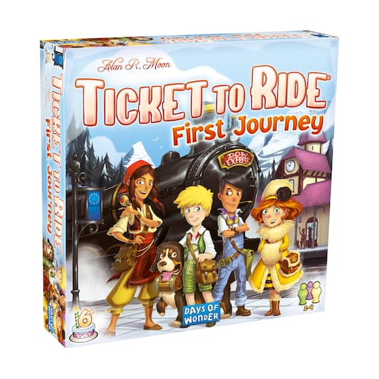 Ticket to Ride Board Game 18 Ticket To Ride® First Journey Europe Board Game By Days...